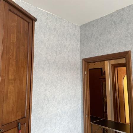 Tappezzeria Azzurro Tamponato 2