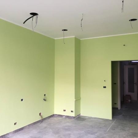 Ribassamento Soffitto Negozio Finitura