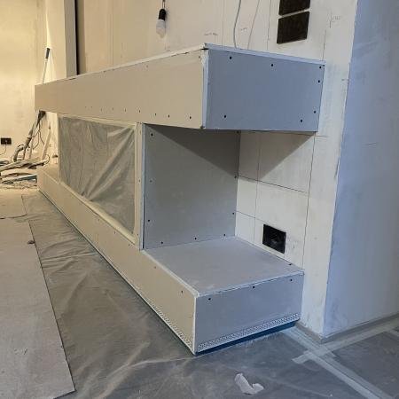 Camino in cartongesso