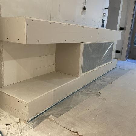 Camino in cartongesso