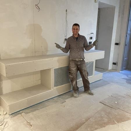 Camino in cartongesso