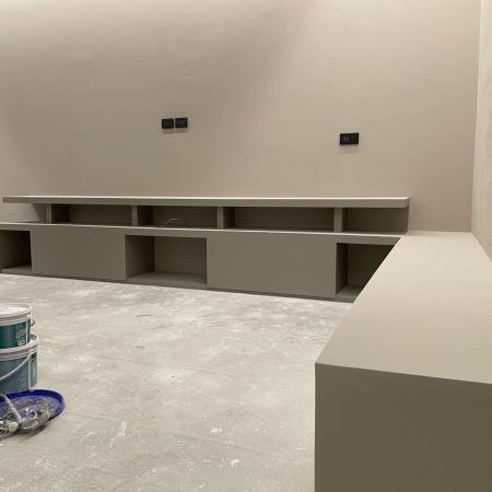 Panca in cartongesso