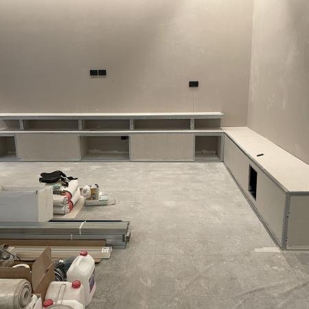 Panca in cartongesso