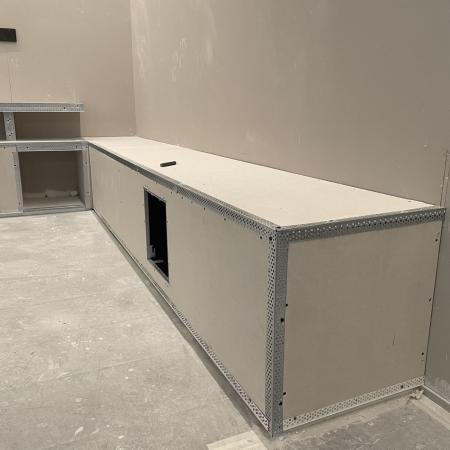 Panca in cartongesso